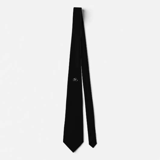 Thin Blue Line Handcuffs Neck Tie ネクタイ (正面)