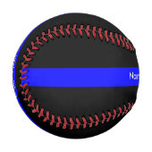 Thin Blue Line Police 野球ボール (正面左)