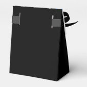 Thin Blue Line Police Officer退職パーティー フェイバーボックス (裏面サイド)