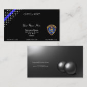 Thin Blue Line San Diego PD名刺 名刺 (正面/裏面)