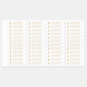 Thin Candleロゴラベル ラベル (シート)