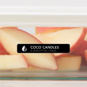 Thin Candleロゴラベル ラベル (貼付)