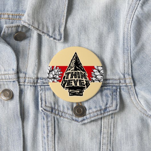 Thin Eye Button 缶バッジ (インサイチュ)