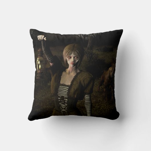 Thin female carrying lamp クッション (裏面)