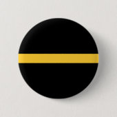 Thin Gold Line Flag 缶バッジ (正面)