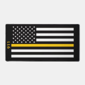 Thin Gold Line Flag (United States) デスクマット (正面)