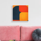 "Thin Lines Between Sides" Pt.1 キャンバスプリント (インサイチュ (リビング))