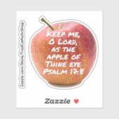 Thine 保 Eye Psalmのリンゴとして私を主に シール (シート)