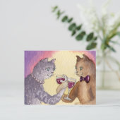 Thine Eyesポストカードだけで私に飲む ポストカード (スタンド正面)