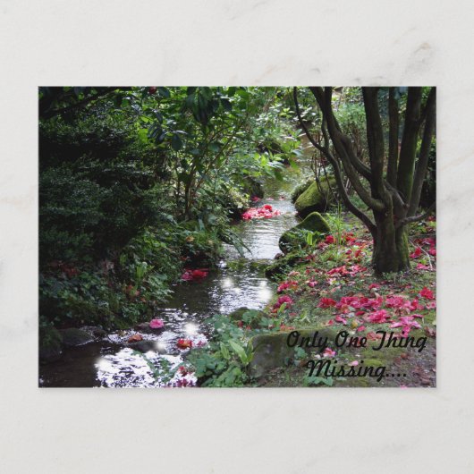 Thingのはがき恋しく思は1枚 ポストカード (正面)