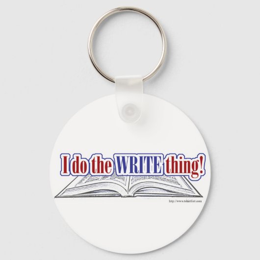 Thing書作家プライド キーホルダー (正面)