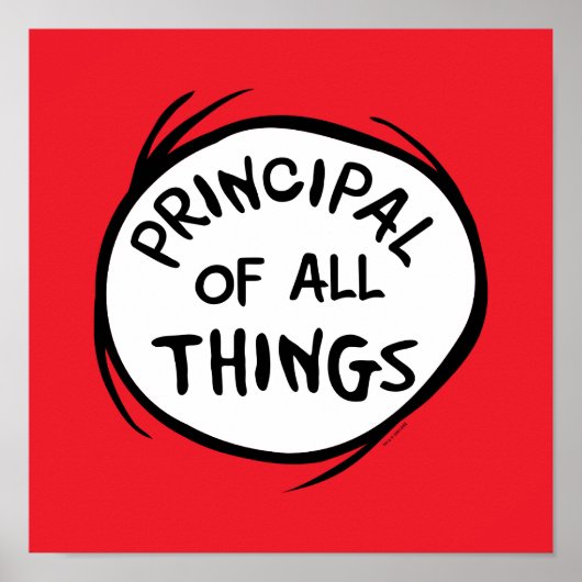 Thing 1 Thing 2 – すべての事柄の主 ポスター (正面)