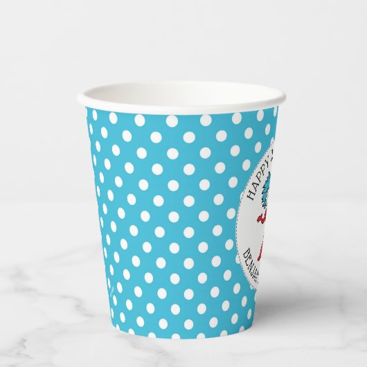 Thing 1 Thing 2 |ツインズ誕生日 紙コップ (正面)