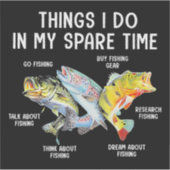 THING I DO IN MY SPARE TIME シール (正面)
