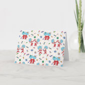 Thing One Thing Twoお祝い カード (正面)