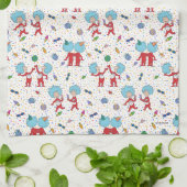 Thing One Thing Twoお祝い キッチンタオル (折り畳み)