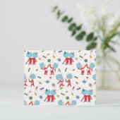 Thing One Thing Twoお祝い ポストカード (スタンド正面)