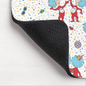 Thing One Thing Twoお祝い マウスパッド (コーナー)