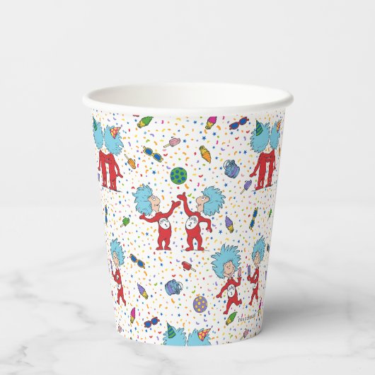 Thing One Thing Twoお祝い 紙コップ (裏面)