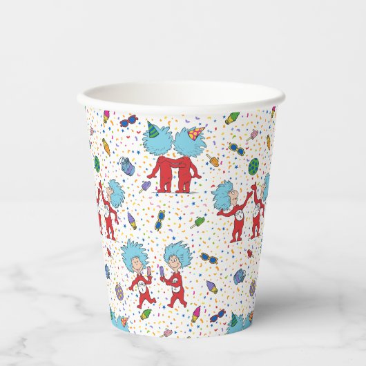 Thing One Thing Twoお祝い 紙コップ (正面)