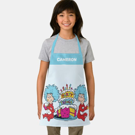 Thing One Thing Twoパーティー エプロン (インサイチュ)