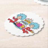 Thing One Thing Twoパーティー ペーパーコースター (アングル)