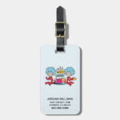 Thing One Thing Twoパーティー ラゲッジタグ (正面縦)