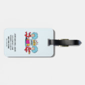 Thing One Thing Twoパーティー ラゲッジタグ (裏面横)