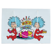 Thing One Thing Twoパーティー ラージペーパーバッグ (裏面)