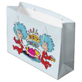 Thing One Thing Twoパーティー ラージペーパーバッグ (裏面アングル)