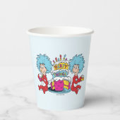 Thing One Thing Twoパーティー 紙コップ (裏面)