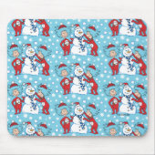 Thing One Thing Two雪だるま マウスパッド (正面)