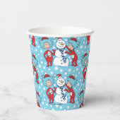 Thing One Thing Two雪だるま 紙コップ (裏面)