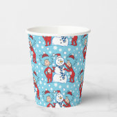 Thing One Thing Two雪だるま 紙コップ (左)