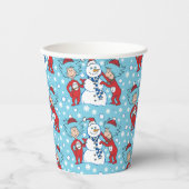 Thing One Thing Two雪だるま 紙コップ (正面)