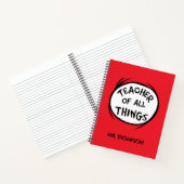 Thing One Thing Two|あらゆるモノの先生 ノートブック (内部)