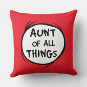 Thing One Thing Two – すべてのものの叔母 クッション (裏面)