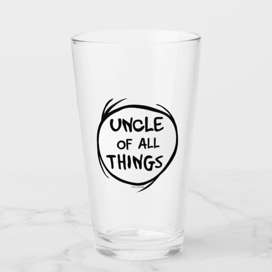 Thing One Thing Two – すべてのものの叔父 タンブラーグラス (正面)