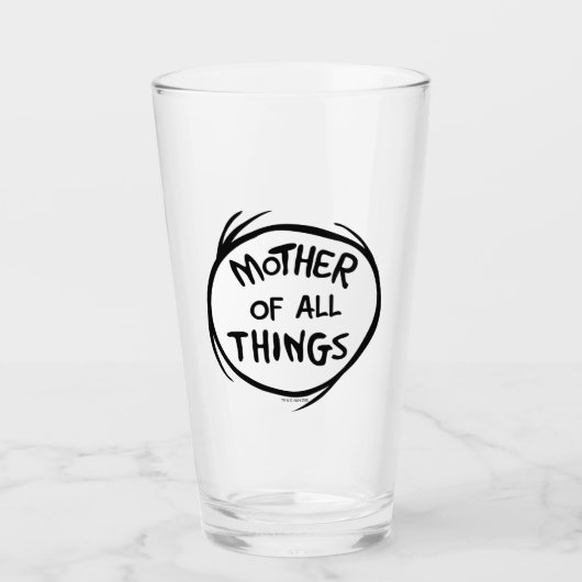 Thing One Thing Two – すべてのモノの母 タンブラーグラス (正面)