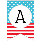 Thing One Thing Two |ツインズ誕生日 バンティングフラッグ (第3の旗)