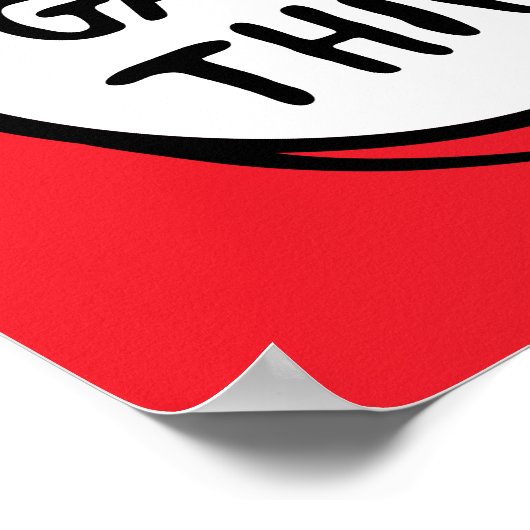 Thing One Thing Two – 幼稚園Thing ポスター (角)