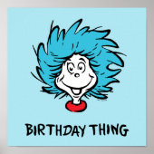Thing One Thing Two -誕生日Thing ポスター (正面)