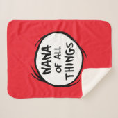 Thing One Thing Two - Nana of All シェルパブランケット (正面(横))