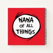 Thing One Thing Two - Nana of All ノートブック (裏面)