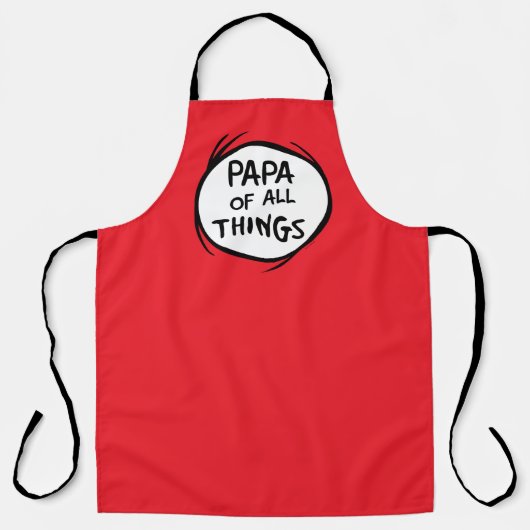 Thing One Thing Two - Papa of All エプロン (正面)
