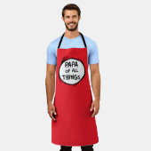 Thing One Thing Two - Papa of All エプロン (着用した状態)
