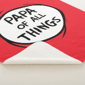 Thing One Thing Two - Papa of All シェルパブランケット (3/4)