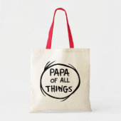 Thing One Thing Two - Papa of All トートバッグ (正面)