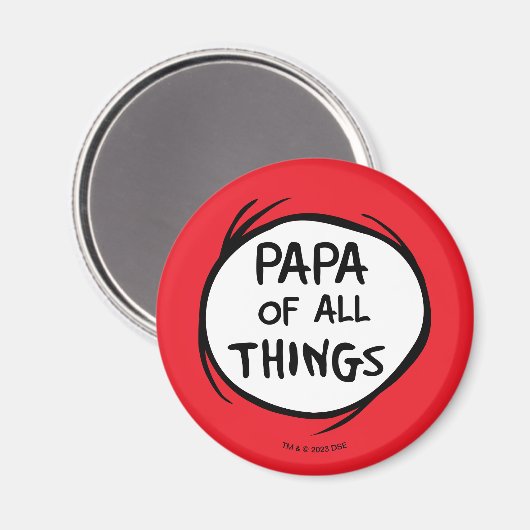 Thing One Thing Two - Papa of All マグネット (正面/裏面)
