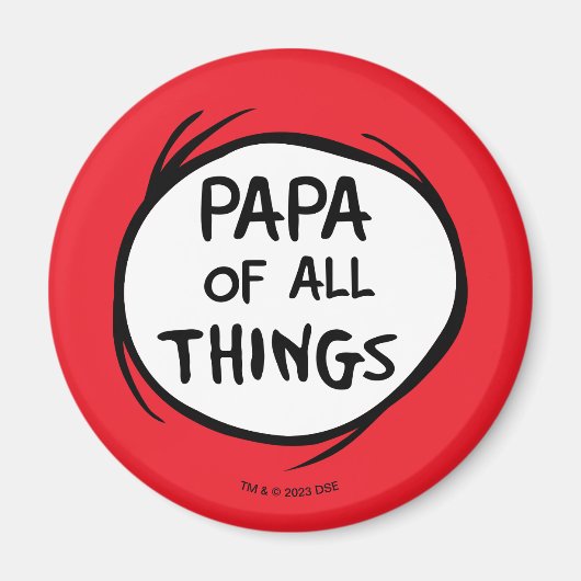 Thing One Thing Two - Papa of All マグネット (正面)